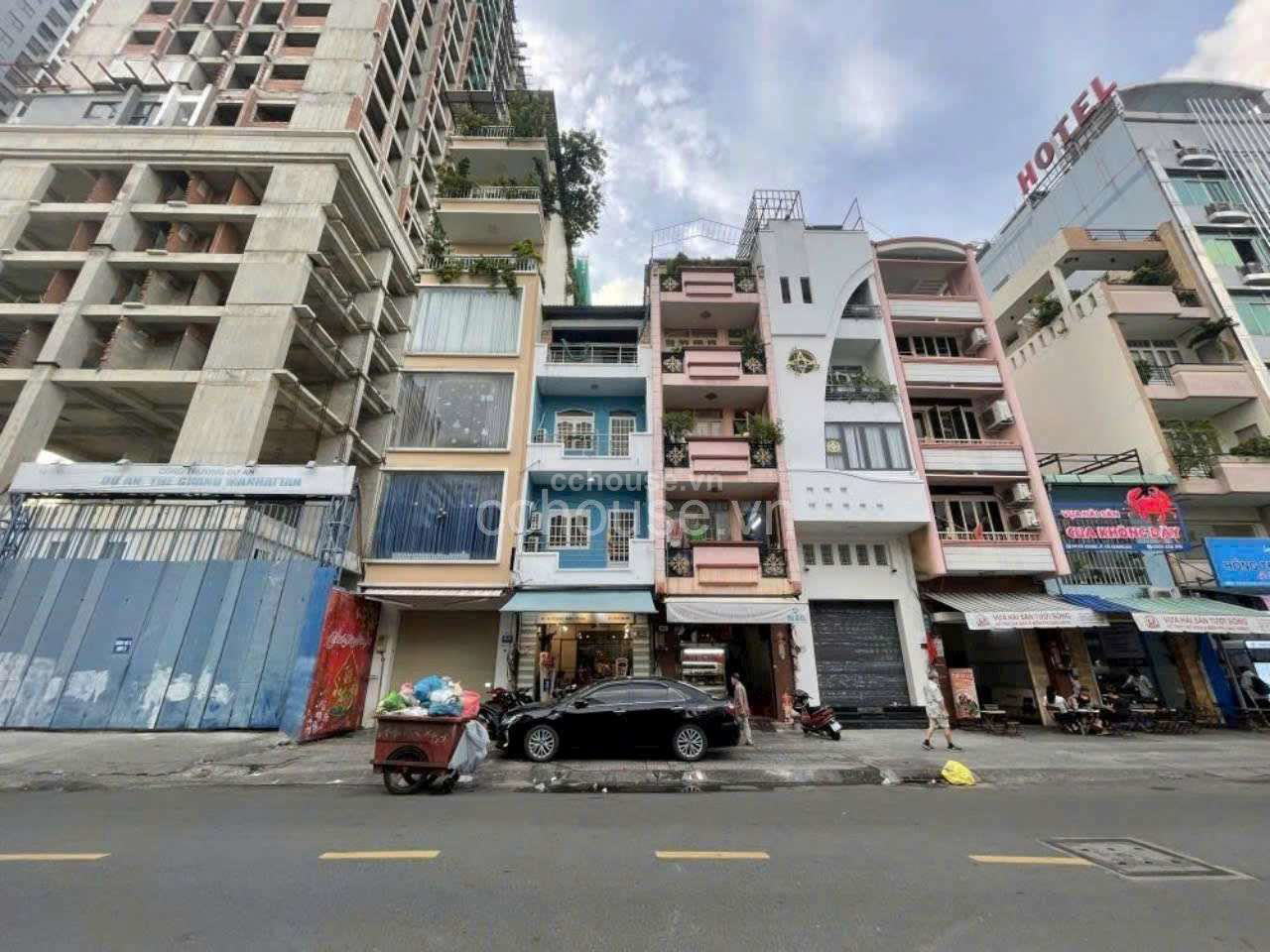 Siêu Vị Trí Kim Cuơng Quận 1 mặt tiền Cô Giang 60m2 Nhà 5 tầng dòng tiền gần 600 triệu/năm