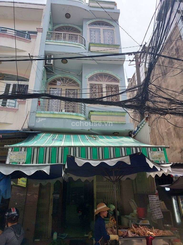 Bán nhà 2MT hẻm Đỗ Nhuận, Tân Phú. DT 65m2, 3 tầng ST