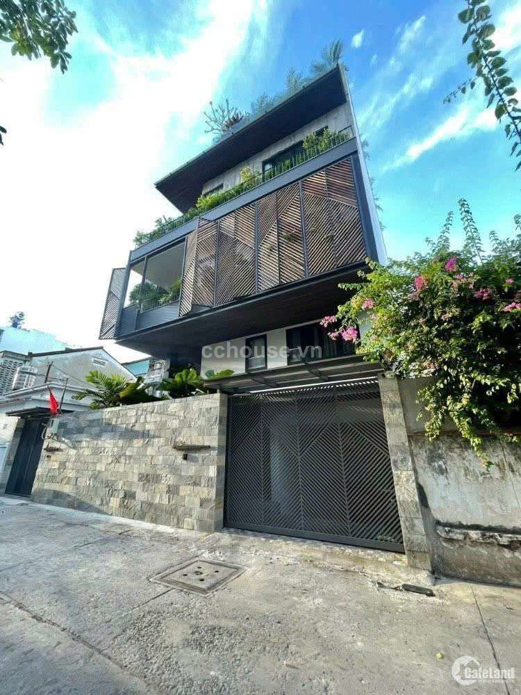Biệt thu38/9A - 38/9BTrần Khắc Chân, Phường Tân Định, Quận 1 Diện tích: 13,5m x 18m ,1 hầm + 5 tầng 