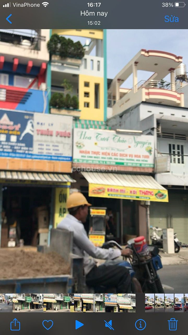 Mặt tiền Lạc Long Quân Q Tân Bình DT(4,2-23) Giá 25 Tỷ