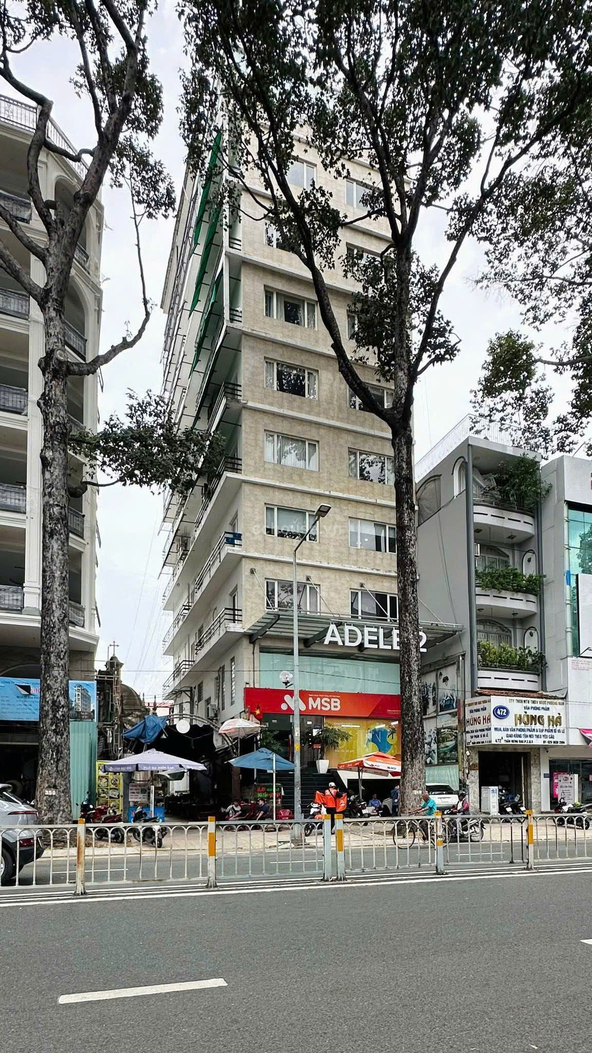 Tòa nhà 472-474 Trần Hưng Đạo. DT 8.7x26.5m, hầm 10 tầng