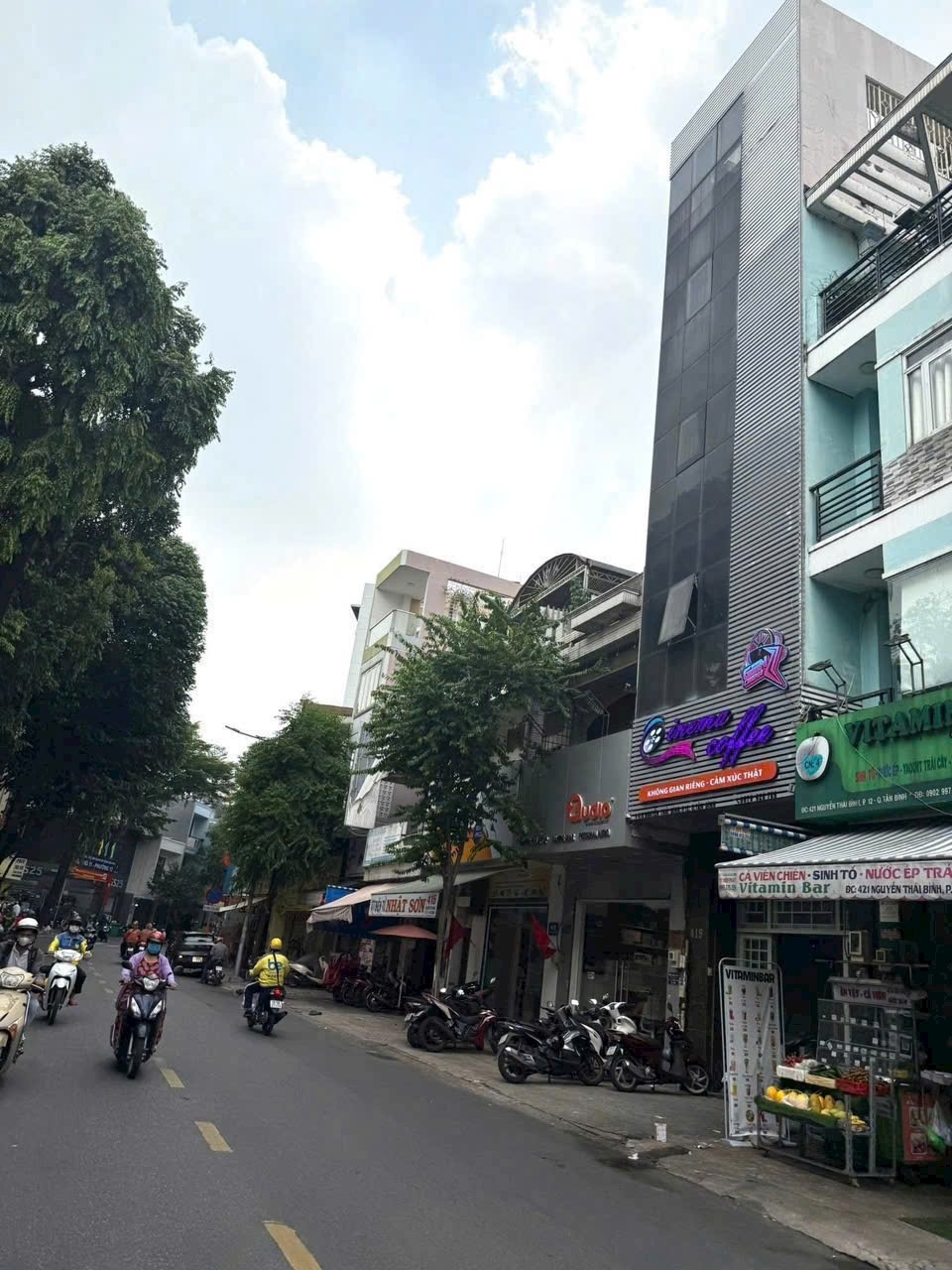 BÁN NHÀ MẶT TIỀN 419 NGUYỄN THÁI BÌNH QTÂN BÌNH, DT: (4.2X20M), KC: 6 TẦNG ST, HĐT 60 TR/T, GIÁ: 24TỶ