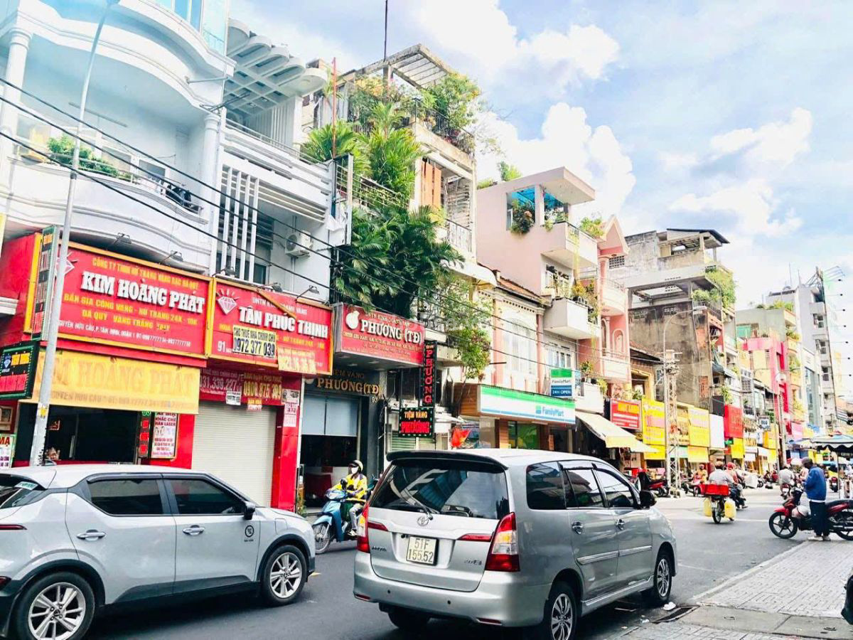 Siêu Vị Trí Mặt Tiền Nguyễn Hữu Cầu Phường Tân Định 5 tầng 400m2 sàn hđt gần 100 triệu