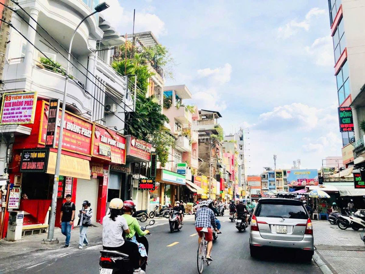 Siêu Vị Trí Mặt Tiền Nguyễn Hữu Cầu Phường Tân Định 5 tầng 400m2 sàn hđt gần 100 triệu
