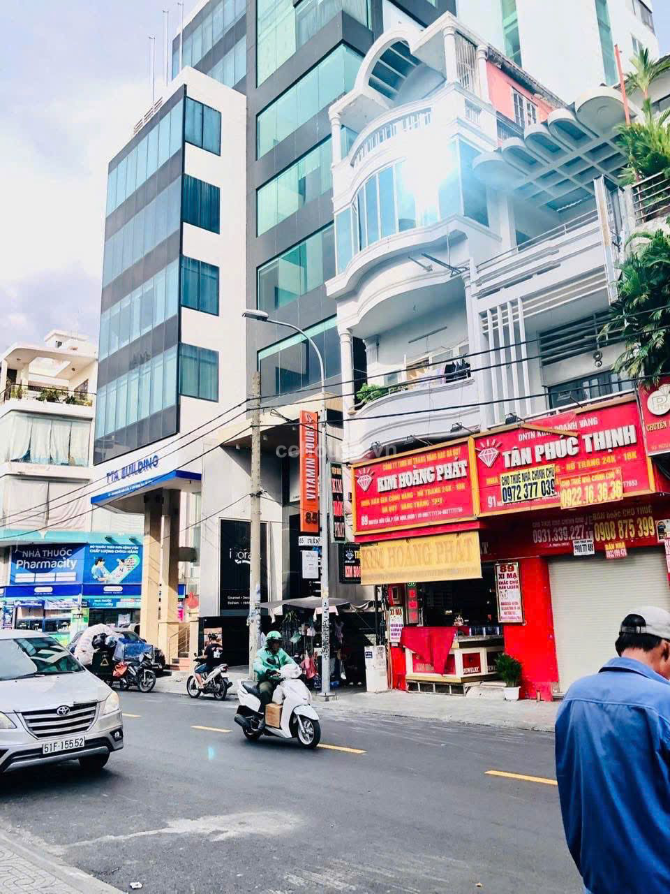 Siêu Vị Trí Mặt Tiền Nguyễn Hữu Cầu Phường Tân Định 5 tầng 400m2 sàn hđt gần 100 triệu