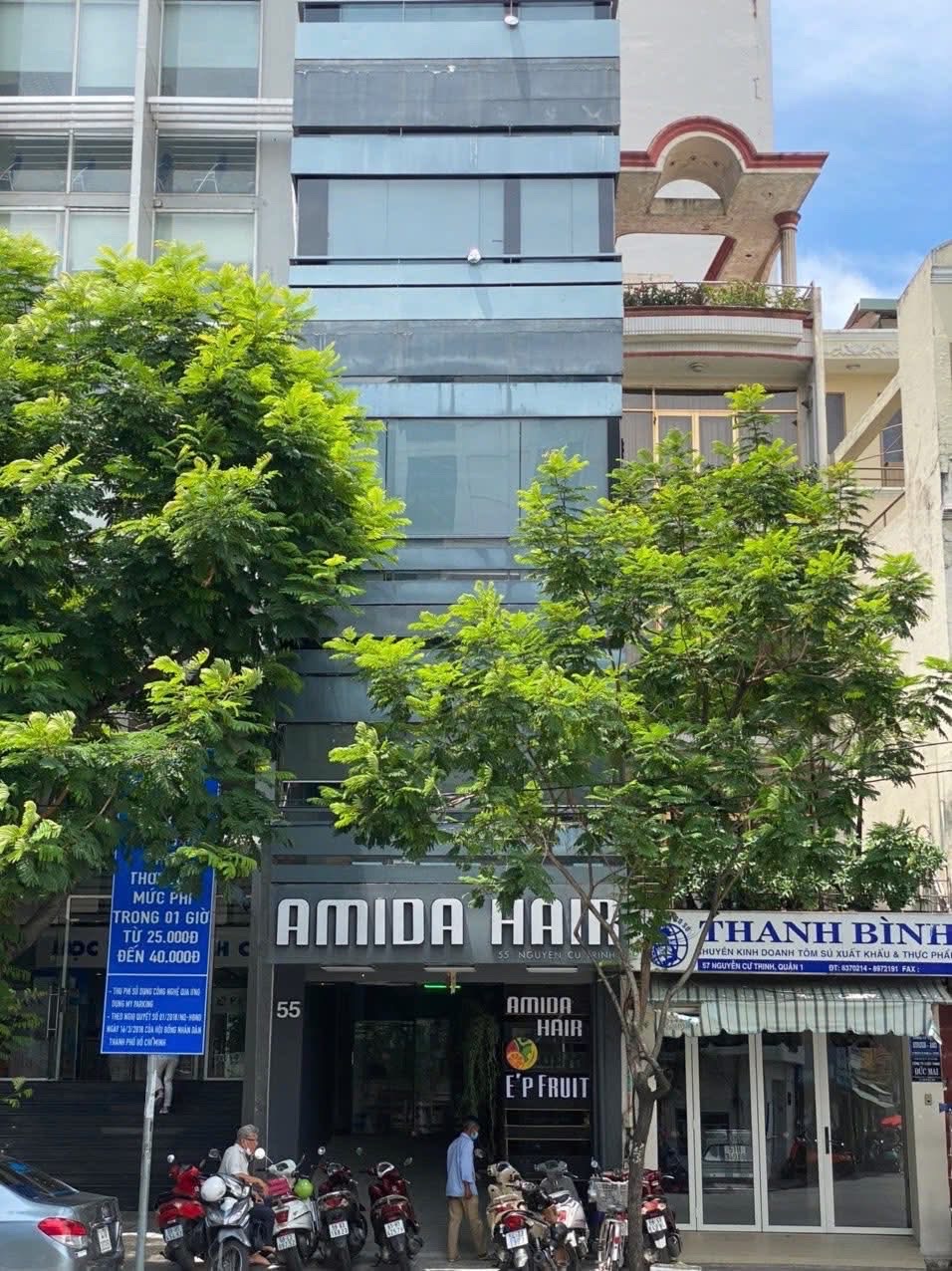 Mặt tiền 55 Nguyễn Cư Trinh , Quận 1 hầm 6 tầng