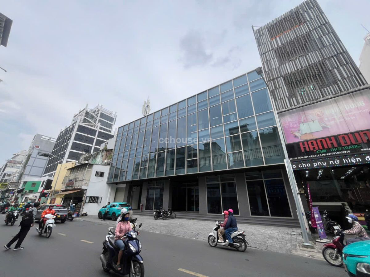 Cho thuê nhà MT 22 Trần Huy Liệu, P.Phú Nhuận. DT 22x20m, hầm 4 tầng