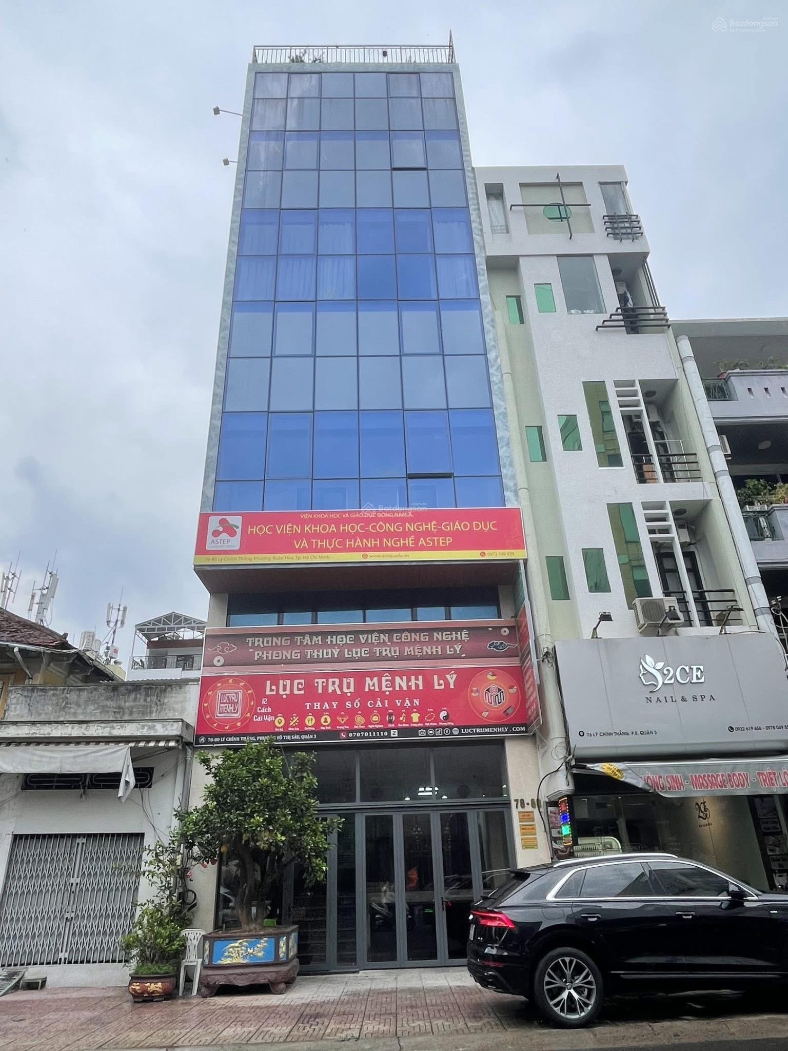 Toà Nhà 78-80 Lý Chính Thắng Quận 3 hầm 7 tầng