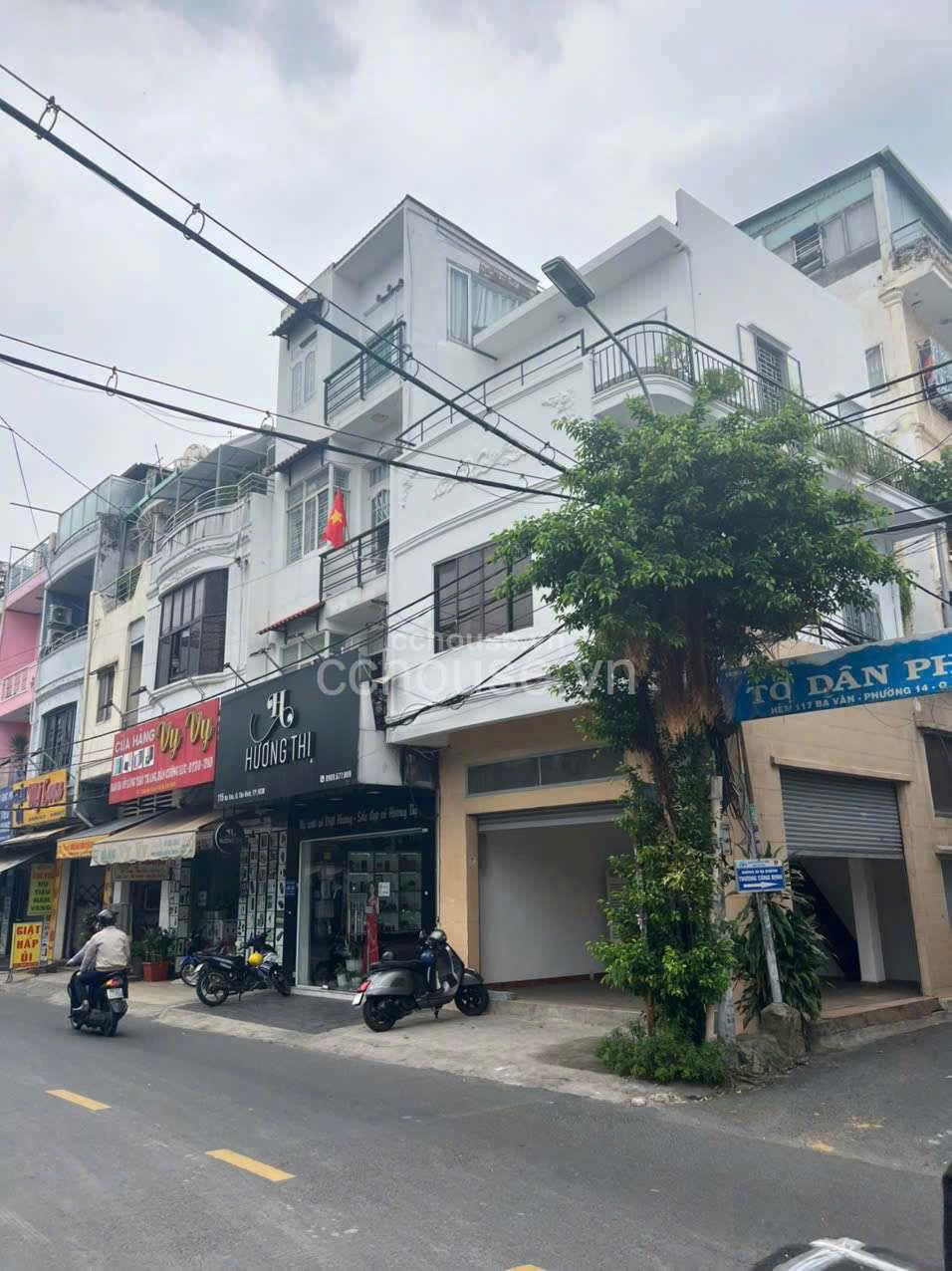 Căn góc MT 115-117 Ba Vân, P.Tân Bình. DT 13x8m, 4 tầng