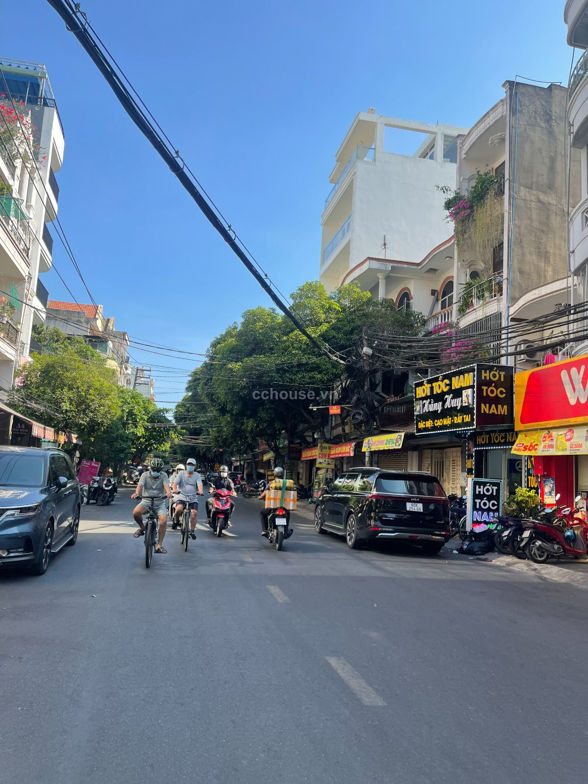 Cho thuê nhà MT đường A4, P.Bảy Hiền. DT 3.5x16m, 3 tầng