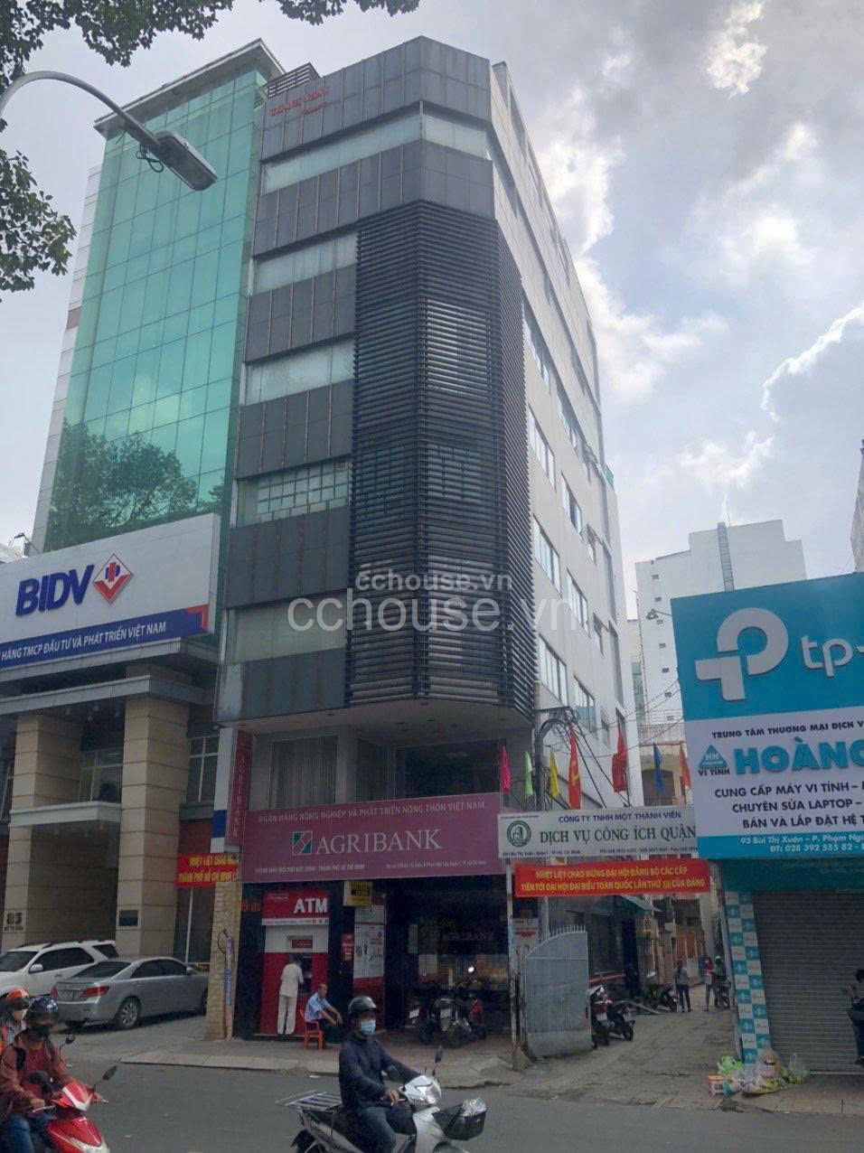Toà Nhà 8 tầng Sân Thượng Mặt Tiền HĐT Gần 3 Tỷ/Năm Bùi Thị Xuân Quận 1 Giá 78 tỷ