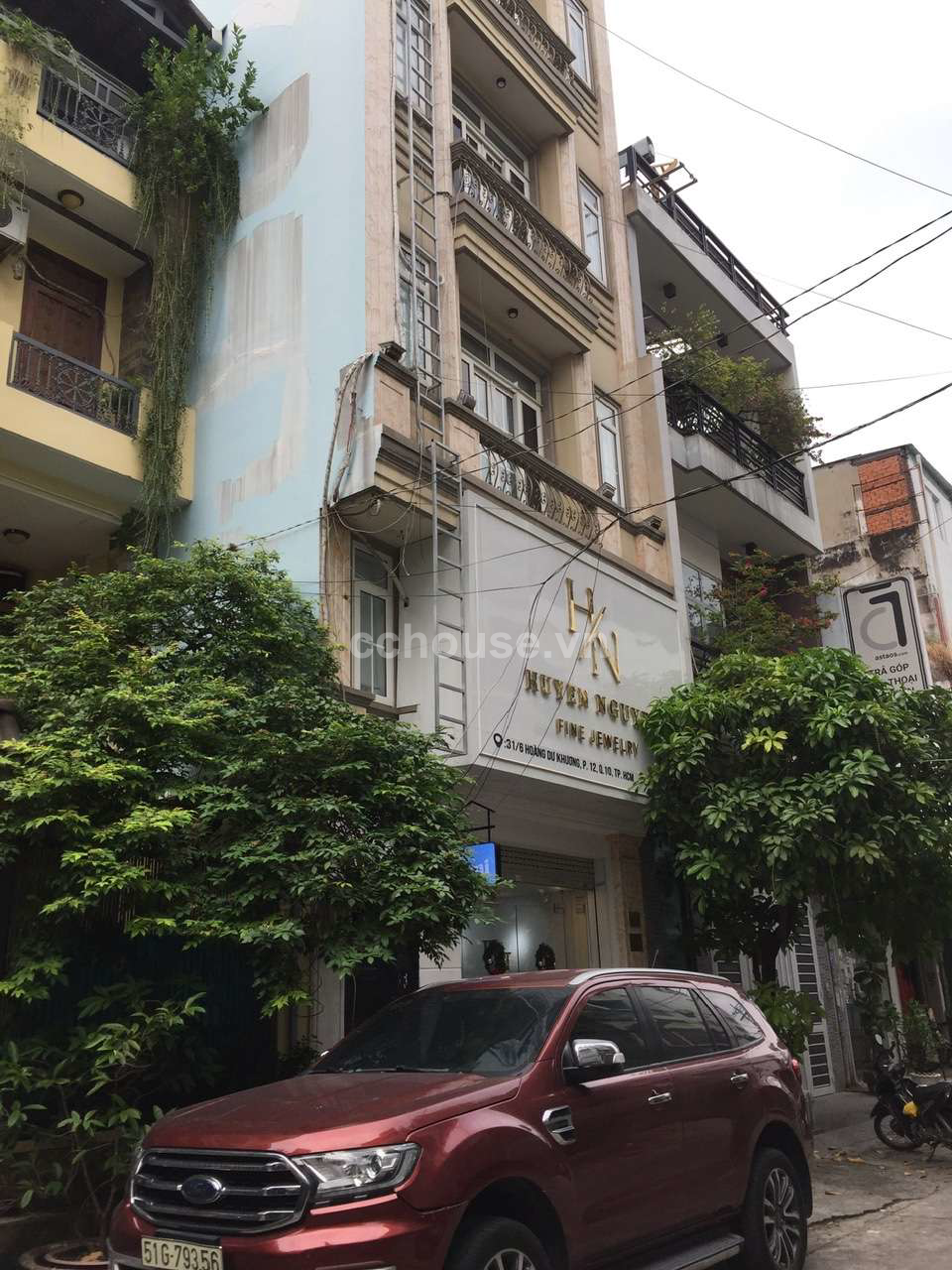 Bán Tòa nhà 6 tầng Thang Máy hẻm xe Hơi Cao Thắng phường 12 quận 10