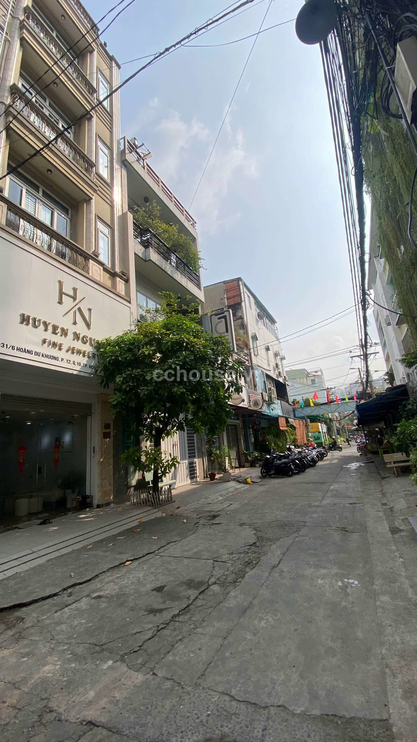 BÁN NHÀ HẺM 8M HOÀNG DƯ KHƯƠNG, QUẬN 10, DT:5.6 X 13M,  6 TẦNG, HĐT 55 TRIỆU, GIÁ 27.2 TỶ