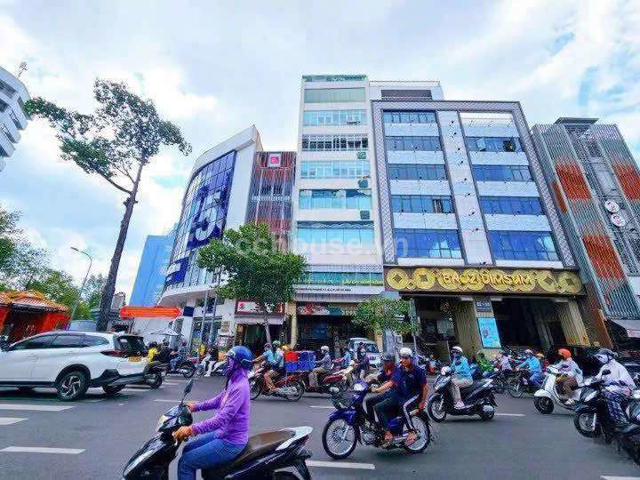 Toà Nhà Mặt Tiền Nguyễn Tri Phương 1 Hầm 10 Tầng 1250m2 xử dụng thang máy pccc đầy đủ