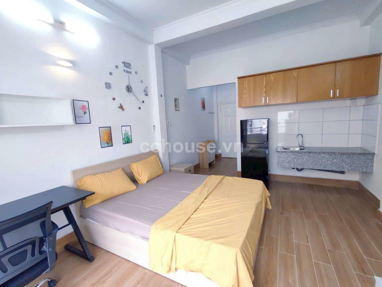 Mặt Tiền Huyền Quang P.Tân Định Quận 1.Công nhận 60m2 Có 8 phòng CHDV cao cấp Hđt 30 triệu