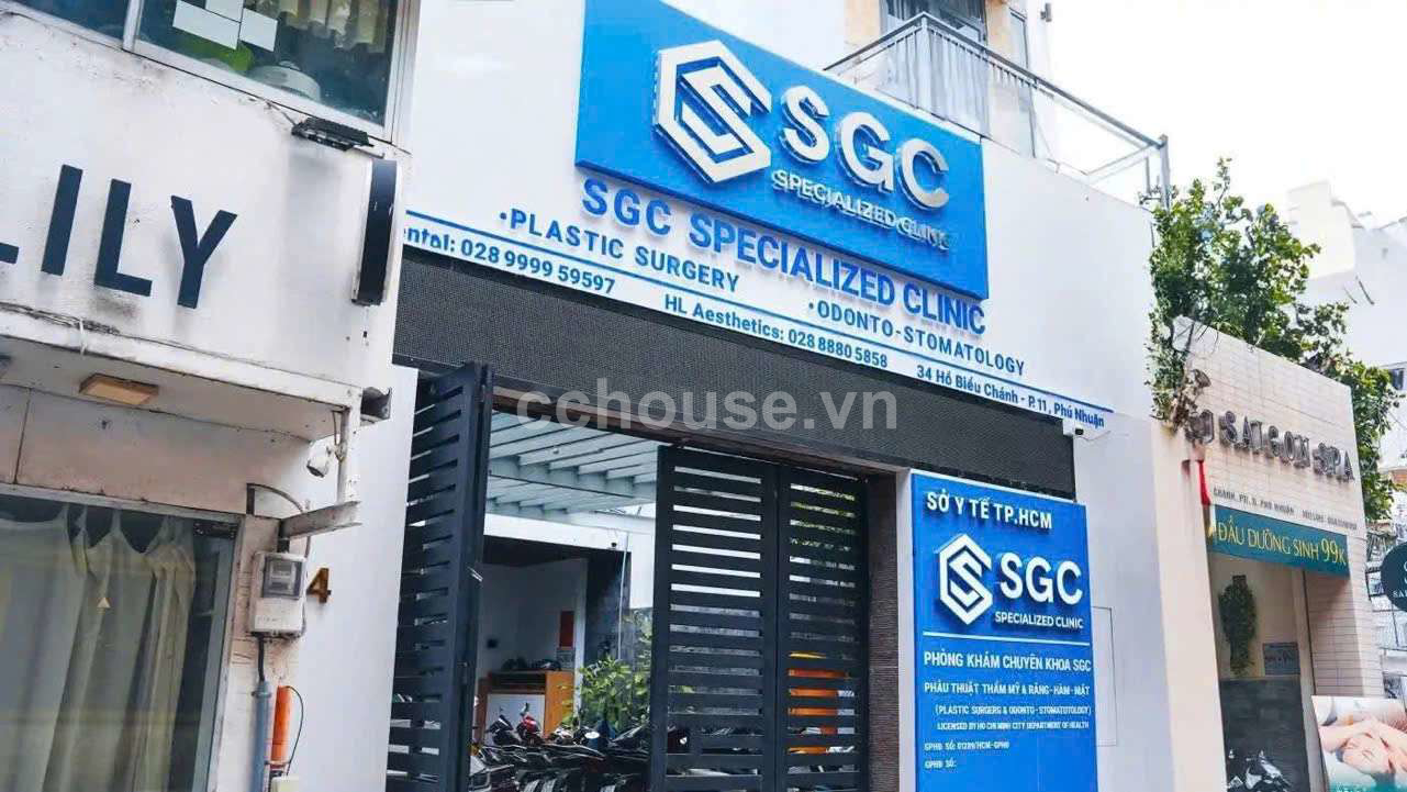 BIỆT THỰ HỒ BIỂU CHÁNH QUẬN PHÚ NHUẬN 5 LẦU ST 267M2 HĐT 120 TRIỆU