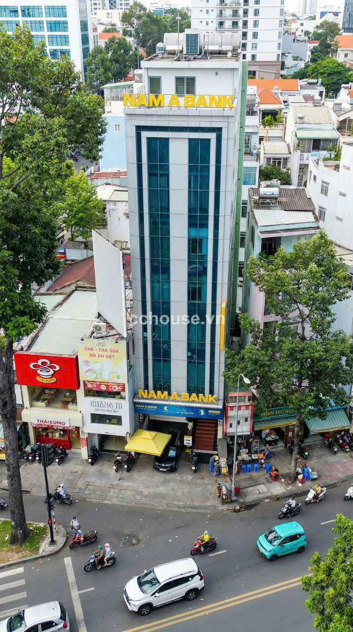 Building Cực Hiếm Quận 10 Hầm 6 tầng thang máy ngân hàng thuê 146 triệu dài hạn