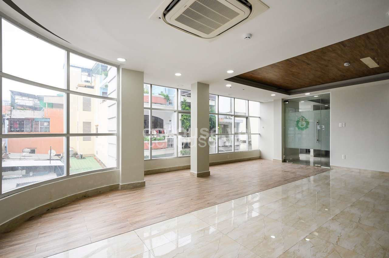 TÒA NHÀ VĂN PHÒNG 281 LÊ VĂN SỸ P1 TÂN BINH ( Diện tích : (7.5m × 20m ), Kết cấu Hầm 6 lầu )