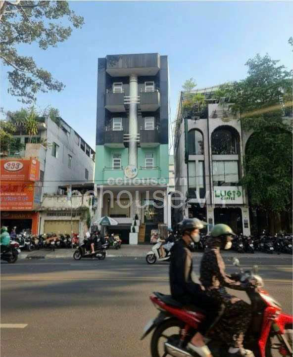 Toà Nhà đường An Dương Vương P3 Quận 5 , Hầm 5 Tầng Thang máy hđt 100 Tr/Tháng