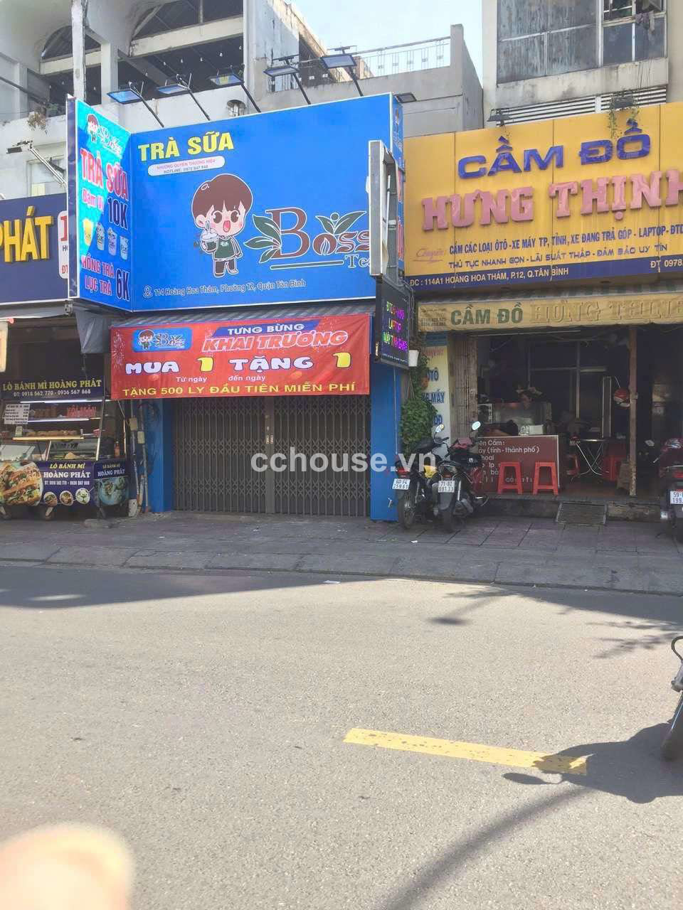 Mặt Tiền Hoàng Hoa Thám, P.12, Quận Tân Bình gần Sân Bay Tân Sơn Nhất
- Vị trí đẹp, đoạn vỉa hè rộng