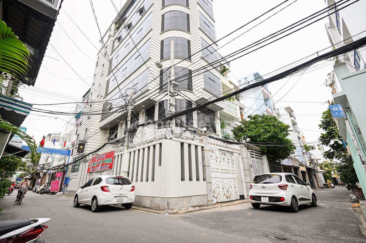 TÒA NHÀ VĂN PHÒNG 281 LÊ VĂN SỸ P1 TÂN BINH ( Diện tích : (7.5m × 20m ), Kết cấu Hầm 6 lầu )