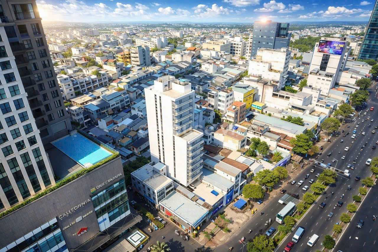 Tòa Nhà ~5.000m2 Sàn Cạnh PEARL PLAZA - Mặt Tiền Điện Biên Phủ. Gồm Hầm + 12 Tầng. Giá 360 Tỷ