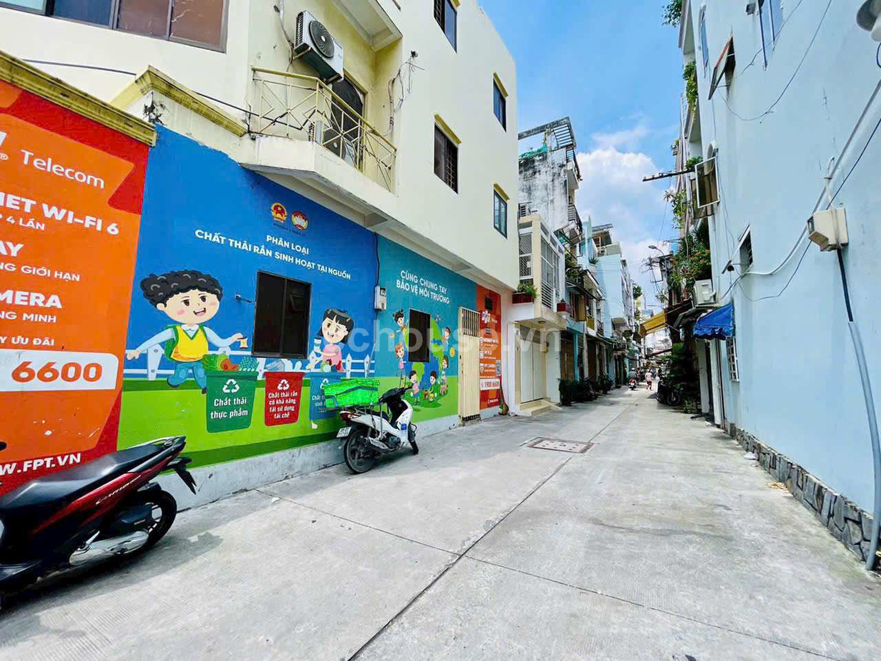 NHÀ 5 TẦNG HẺM XE HƠI HOÀ HẢO Q10
