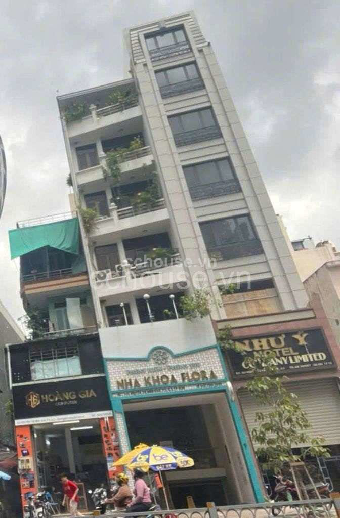 Toà Nhà Nguyễn Thị Minh Khai, Phường Bàn Cờ , 188,5m2 Hầm, 7 Lầu , sàn: 1.005,6m2 Đông Nam