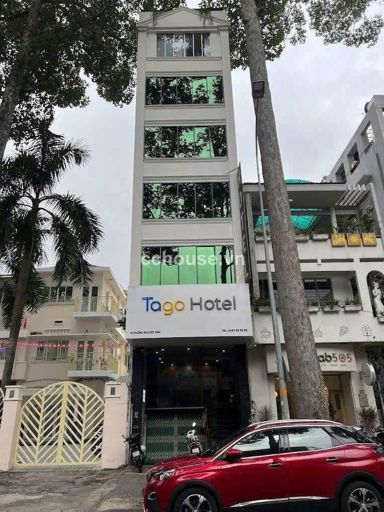 KHÁCH SẠN MẶT TIỀN SƯƠNG NGUYỆT ANH – PHƯỜNG BẾN THÀNH – QUẬN 1 Nở hậu 8m – 80m² Hầm + 6 Lầu + Sân t