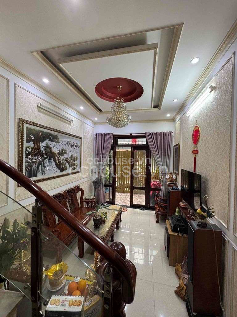 BÁN NHÀ SIÊU PHẨM HẺM 41 TRƯỜNG CHINH PHƯỜNG 11 TÂN BÌNH DT  3.7m x 15.65m 2 lầu ST