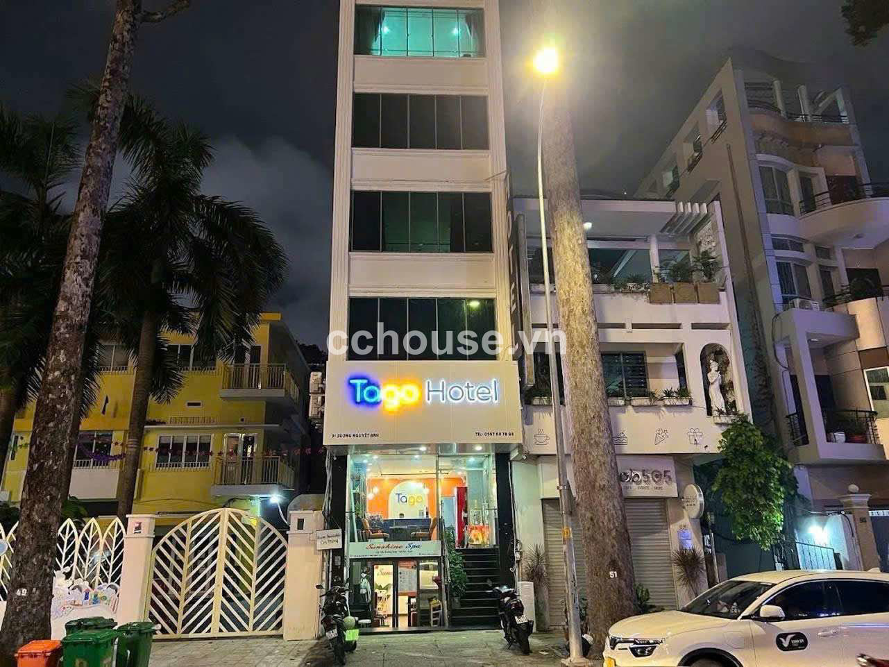 KHÁCH SẠN MẶT TIỀN SƯƠNG NGUYỆT ANH – PHƯỜNG BẾN THÀNH – QUẬN 1 Nở hậu 8m – 80m² Hầm + 6 Lầu + Sân t