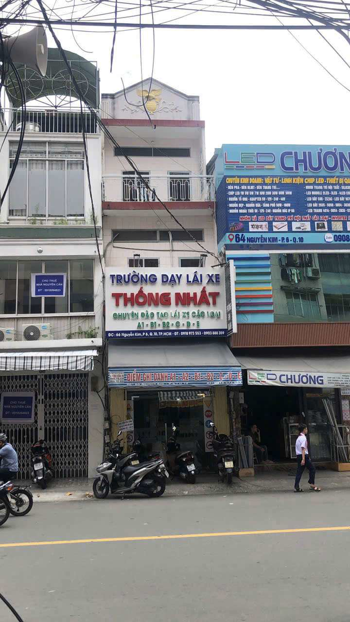 Nhà Mặt Tiền Cực Hiếm Nguyễn Kim P6 Quận 10 - Tầng HĐT 35 triệu