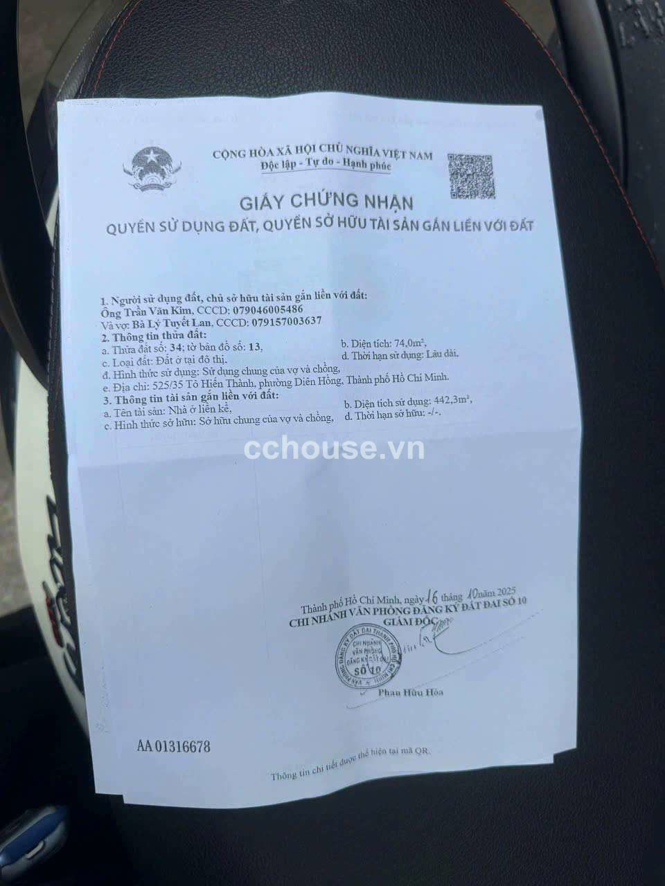 GÓC 2 MẶT TIỀN THÀNH THÁI- TÔ HIẾN THÀNH 74M2 - 7 TẦNG SÀN 443M2
