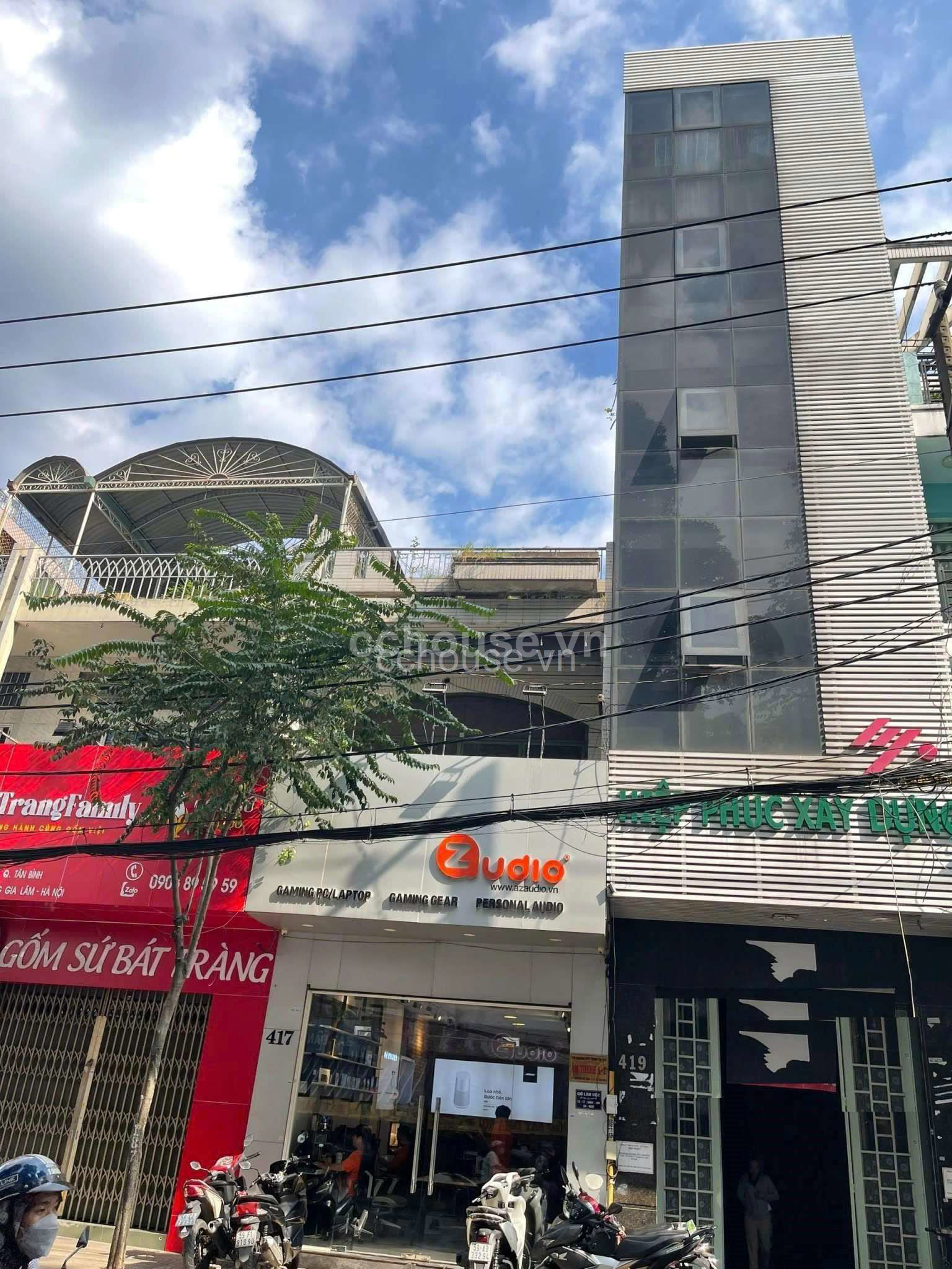 MẶT TIỀN NGUYỄN THÁI BÌNH TÂN BÌNH 6 TẦNG THANG MÁY 73.8M2 HĐT 45TRIỆU 4 NĂM