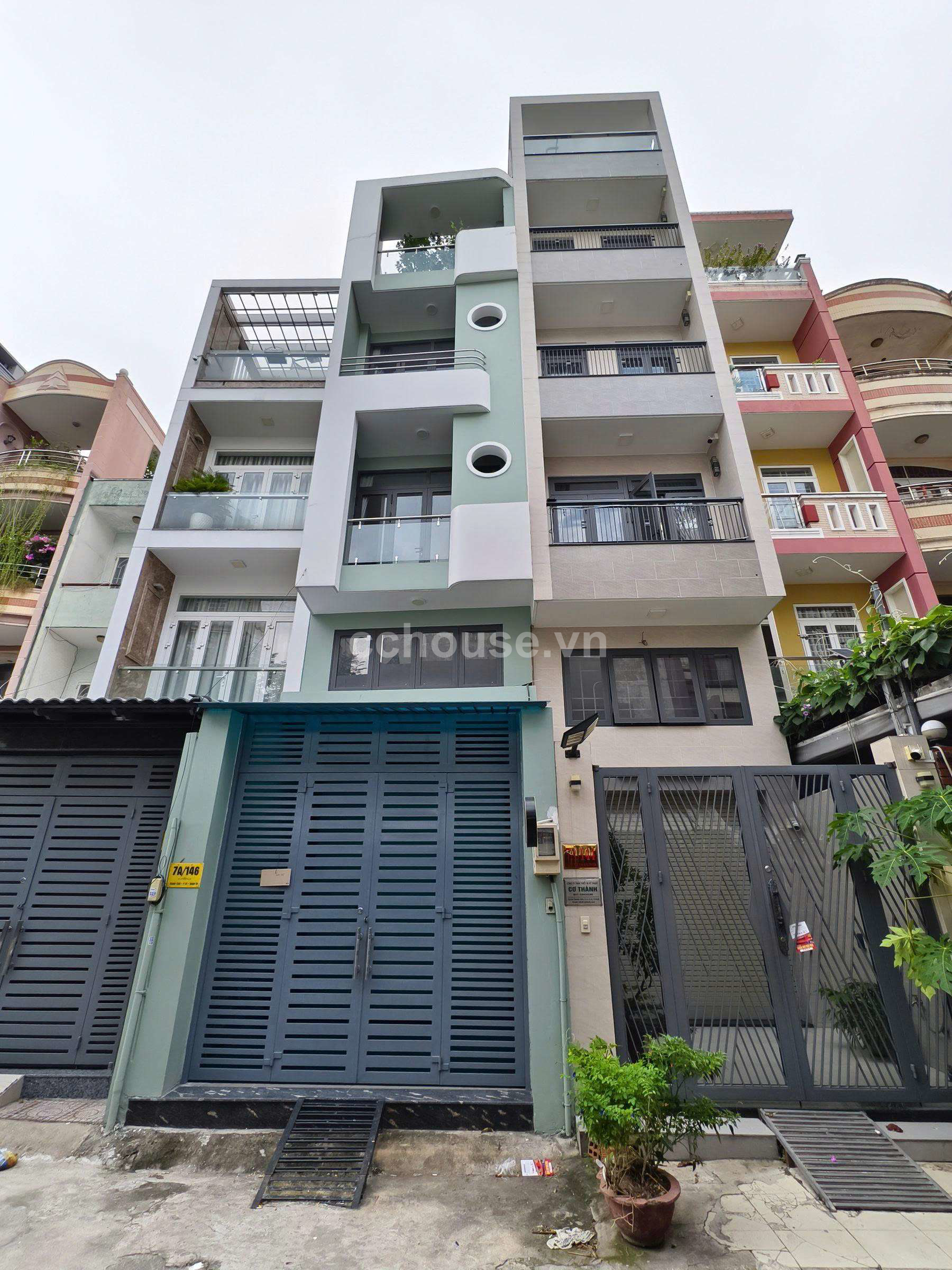 7A THÀNH THÁI QUẬN 10 - 5 TẦNG THANG MÁY 88M2 - 7PN - 7 WC - NHÀ MỚI ĐẸP