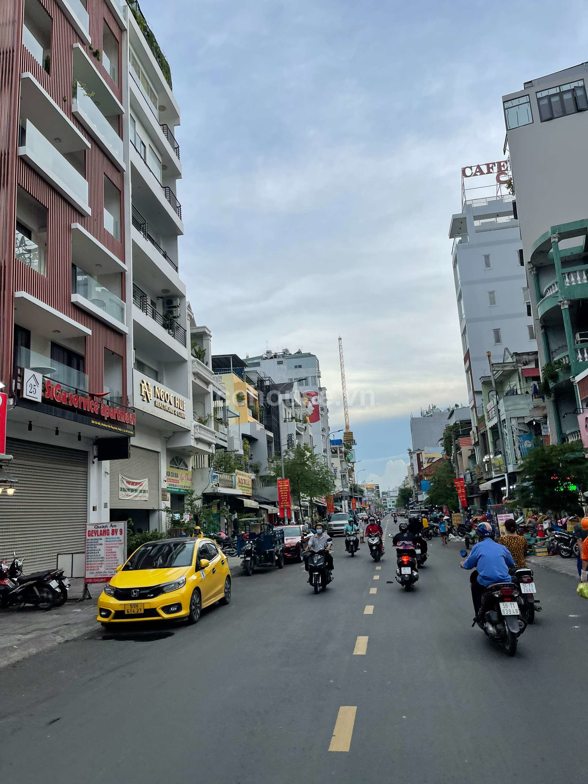 CHO THUÊ CĂN MT ĐƯỜNG CÔ BẮC, KHU TRUNG TÂM QUẬN 1 - NH 6.5m DT 4x12m