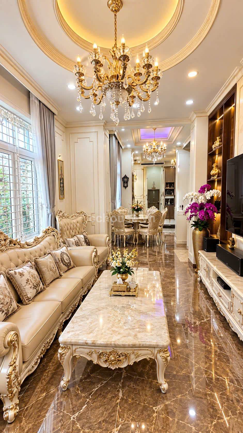 BIỆT THỰ HIỆN ĐẠI CAO CẤP SANG TRỌNG 3 TẦNG THANG MÁY 9x21m 189m2