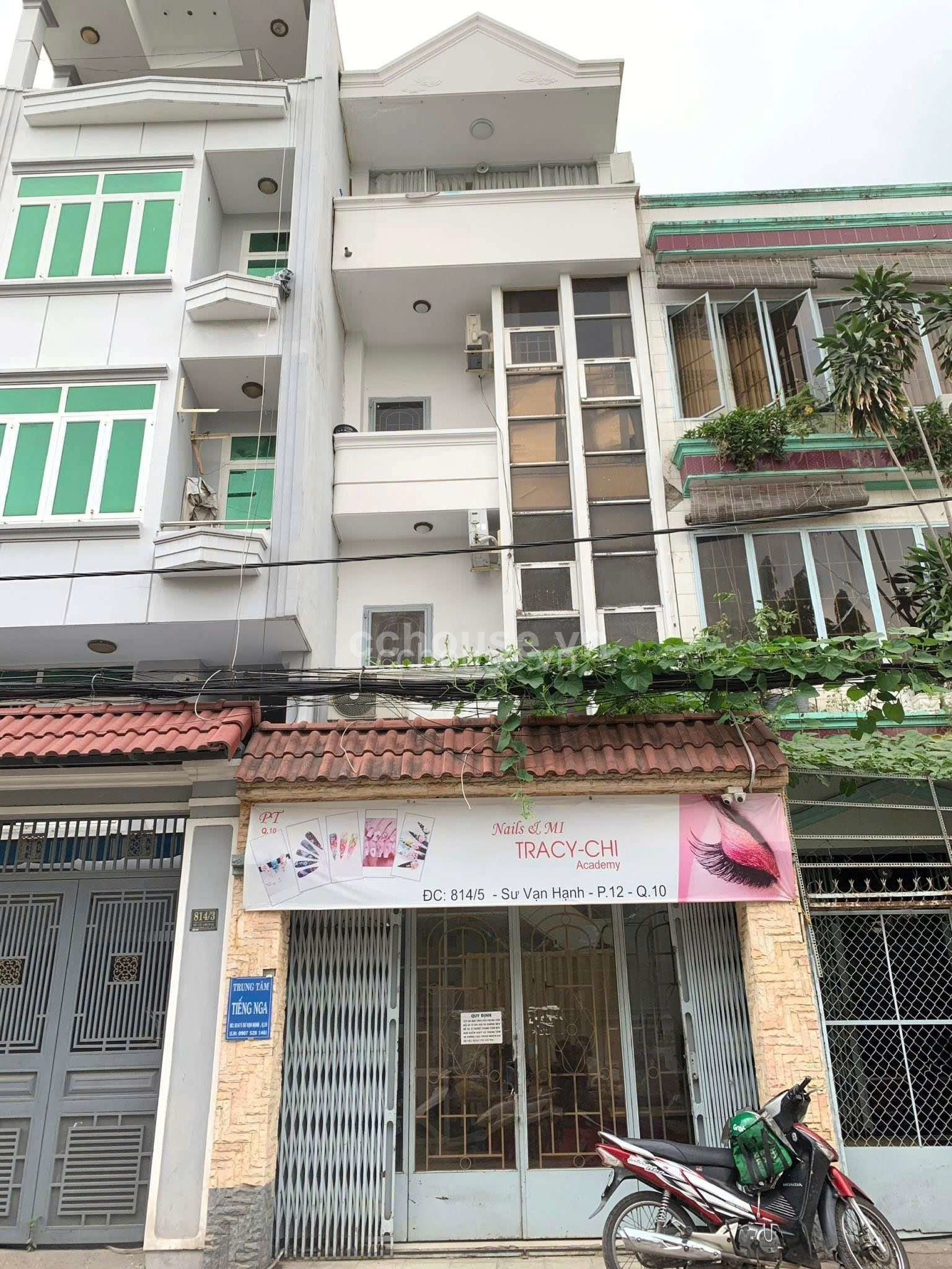 NHÀ SƯ VẠN HẠNH, P.12, QUẬN 10 HXH 4M x 15M NỞ HẬU 4.3M 4 TẦNG MỚI ĐẸP