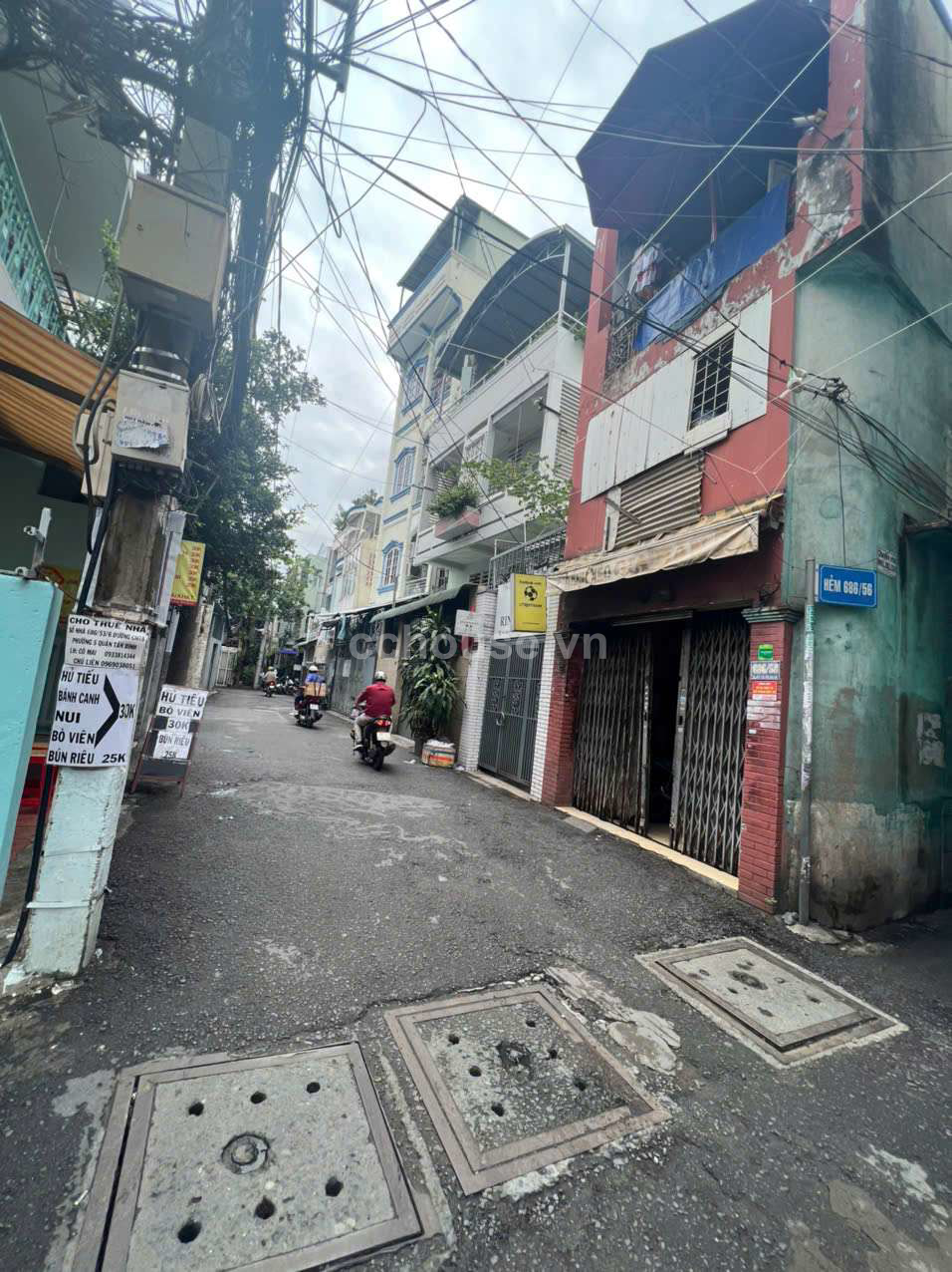 NHÀ CHÍNH CHỦ HẺM 62 TRẦN THÁNH ÔNG, TÂN BÌNH - DT 63,5 m² (4.0x16.2) - 7.1 TỶ