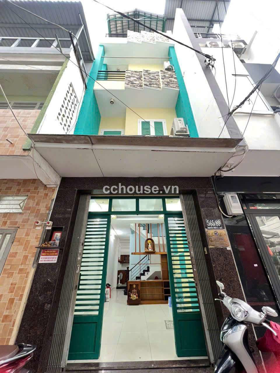 HẺM 656 NGUYỄN TRÃI QUẬN 5 NHÀ MỚI ĐẸP 4 TẦNG HƯỚNG TÂY BẮC 10.3 TỶ