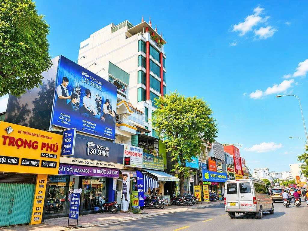 CHO THUÊ TÒA NHÀ VĂN PHÒNG BÌNH THẠNH_ NƠ TRANG LONG_8 TẦNG - 1 HẦM