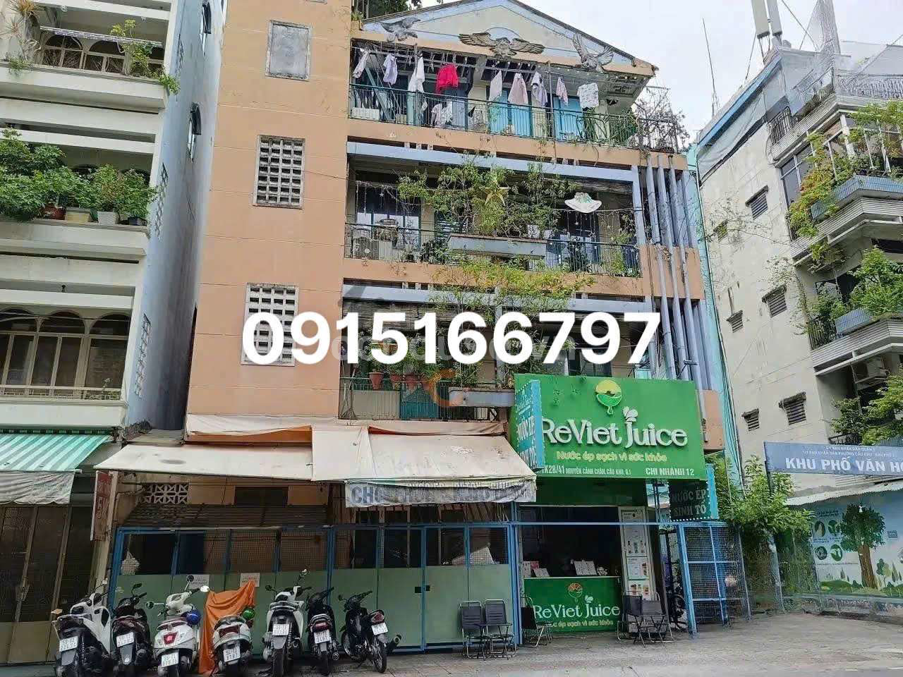 MẶT TIỀN NGUYỄN CẢNH CHÂN QUẬN 1 - NGANG 11.16M 5 TẦNG HĐT 800 TRIỆU/NĂM
