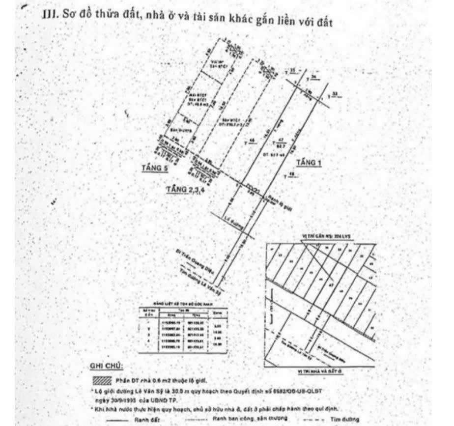 🔥 SIÊU PHẨM CỰC HIẾM NHÀ 5 TẦNG – LÊ VĂN SỸ, P14 QUẬN 3 - HĐT 60 TRIỆU/THÁNG
