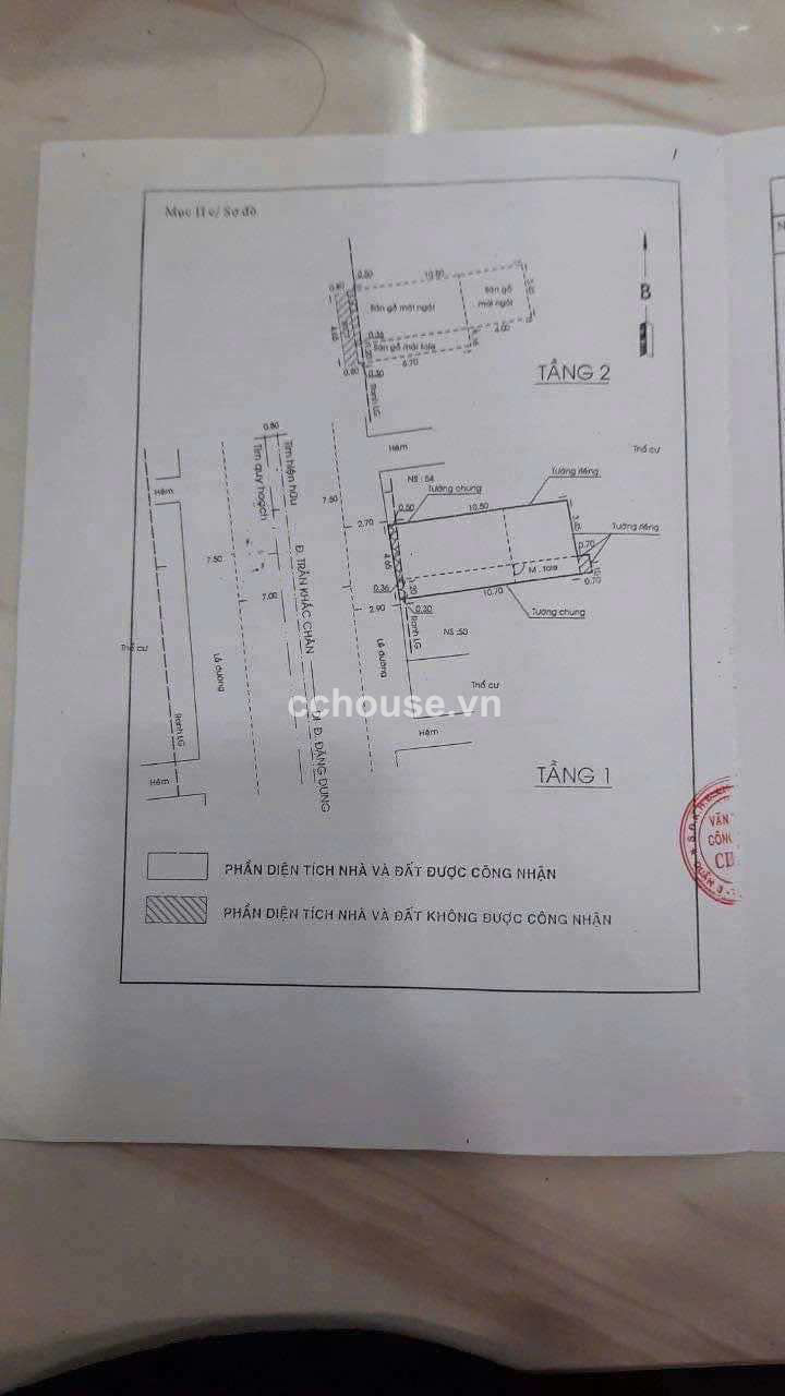Mặt Tiền Trần Khắc Chân, Phường Tân Định, Quận 1 ( Nhà 4 tầng có thang máy )