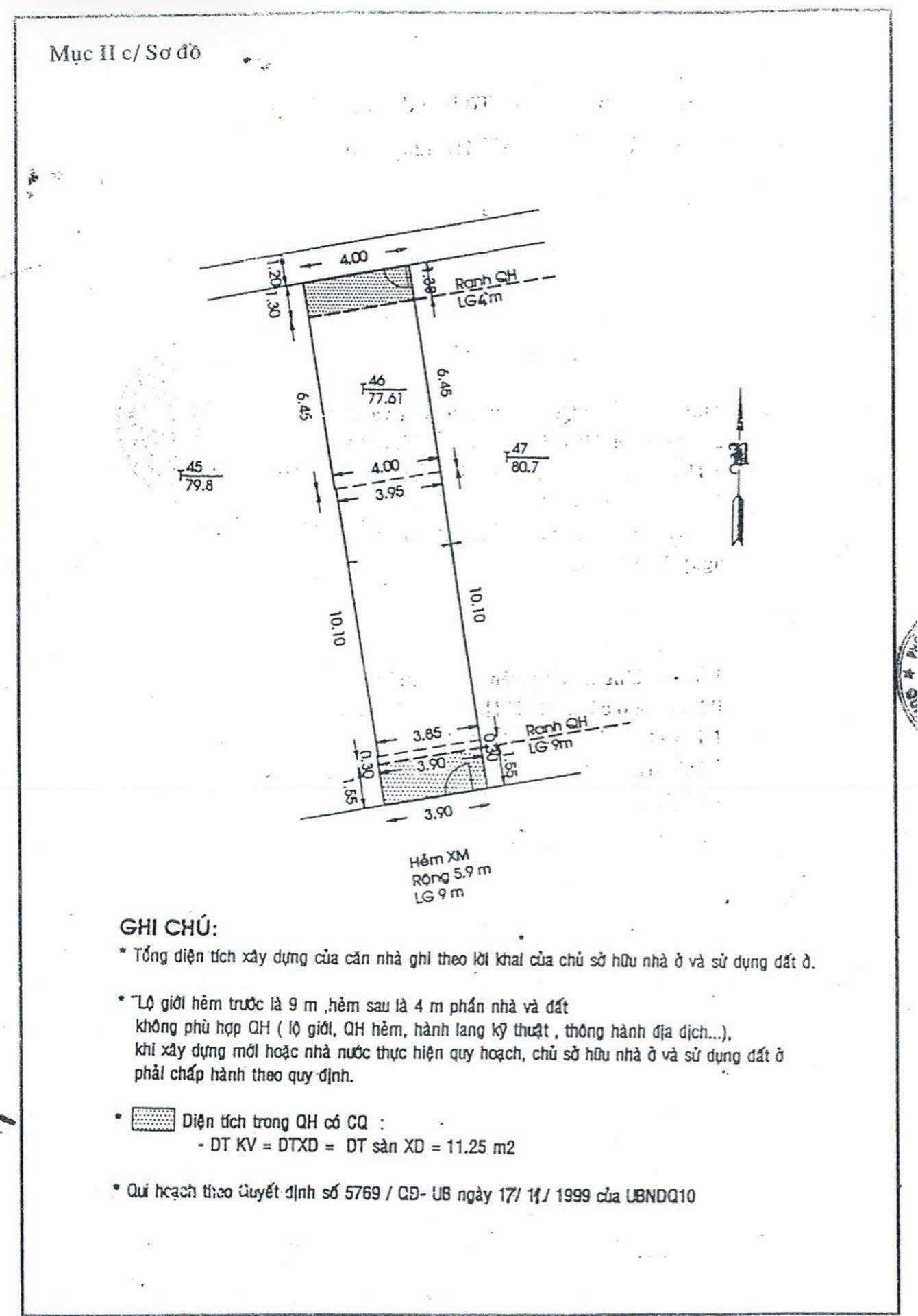 Nhà đẹp 4m x 19,5m x 4 tầng 78m² xá Đồng Tiến, Thành Thái, quận 10
