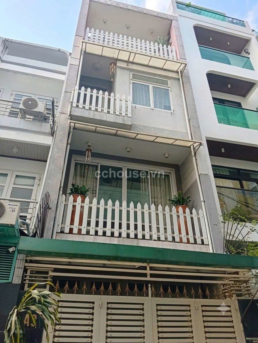 Nhà đẹp 4m x 19,5m x 4 tầng 78m² xá Đồng Tiến, Thành Thái, quận 10