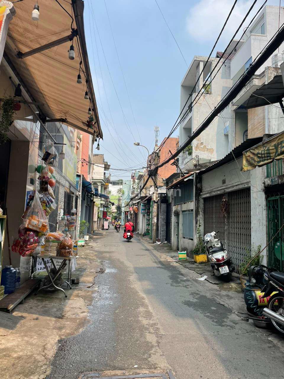 Chính chủ bán nhà mặt phố chợ Trần Văn Quang - Tân Bình