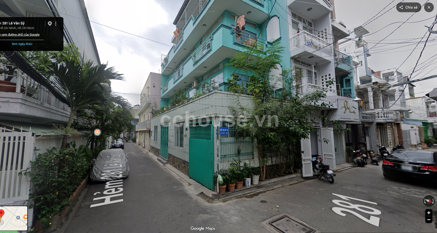 Bán nhà 4 tầng ngay Lê Văn Sỹ gần gần Phạm Văn Hai DT 50m2