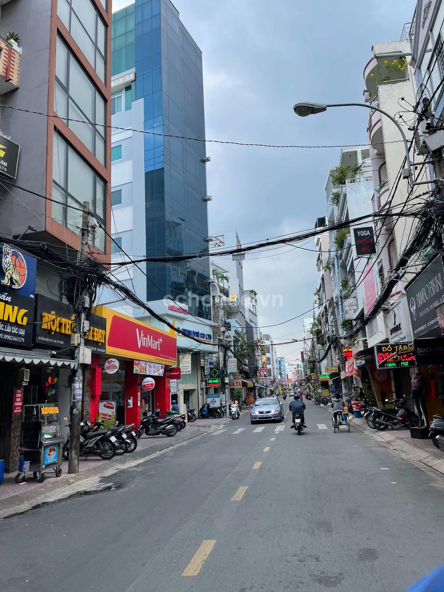 BÁN NHÀ MẶT TIỀN HỒ BÁ KIỆN, KHU TRUNG TÂM QUẬN 10 - GIÁ 28 TỶ TL 