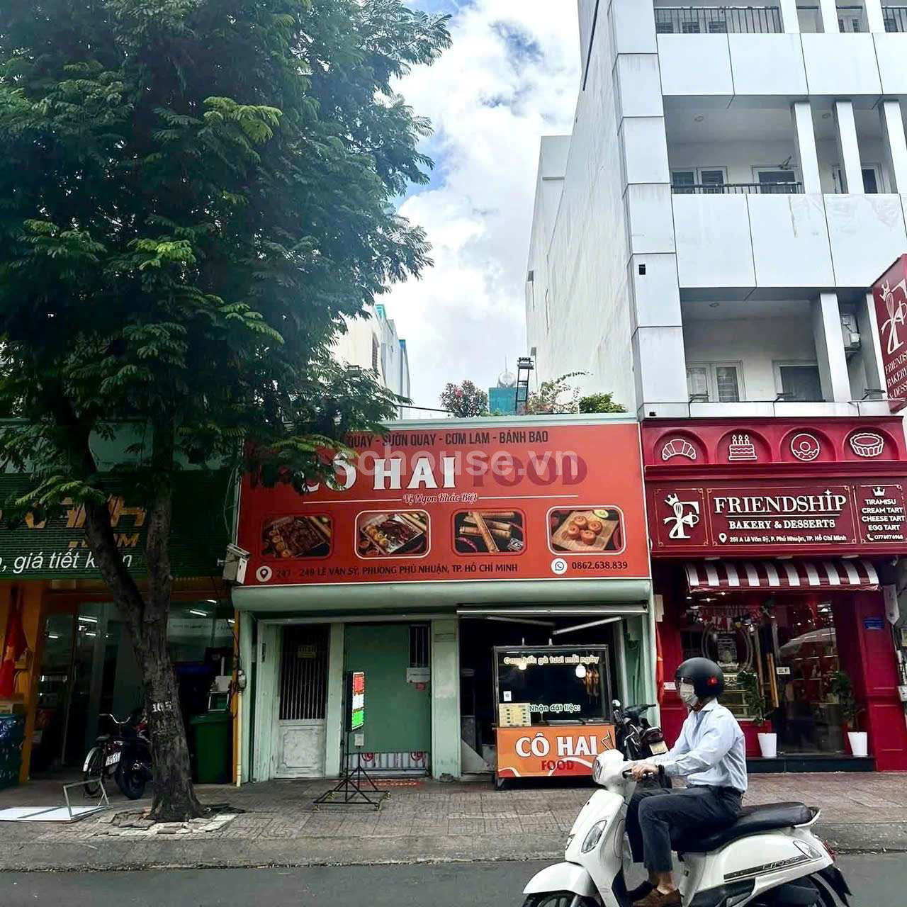 MẶT TIỀN THƯƠNG HIỆU LÊ VĂN SỸ P13 QUẬN PHÚ NHUẬN 6Mx22m 131M2 HĐT 50 TRIỆU